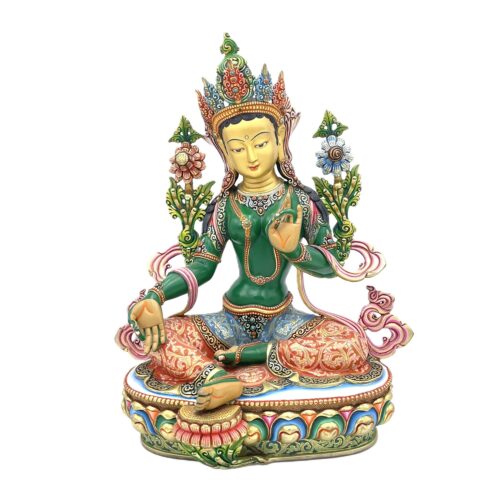 Grüne Tara Statue