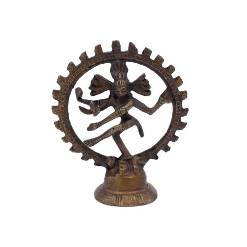 Shiva im Rad Statue Höhe 9,5cm
