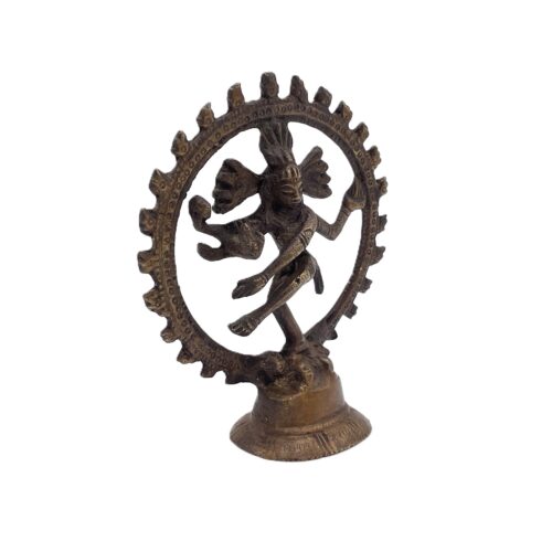Shiva im Rad Statue Höhe 9,5cm