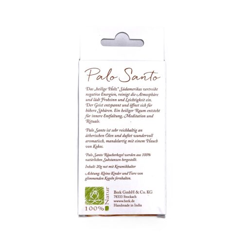 Räucherkegel Palo Santo