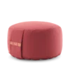 Meditationskissen weinrot Höhe 14cm