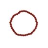 Armband Jaspis rot 4mm runde Kugeln