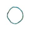 Armband Türkis 4mm runde Kugeln