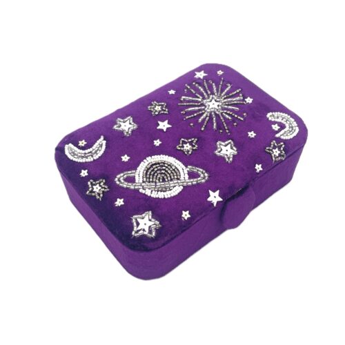 Tarotkartenbox lila